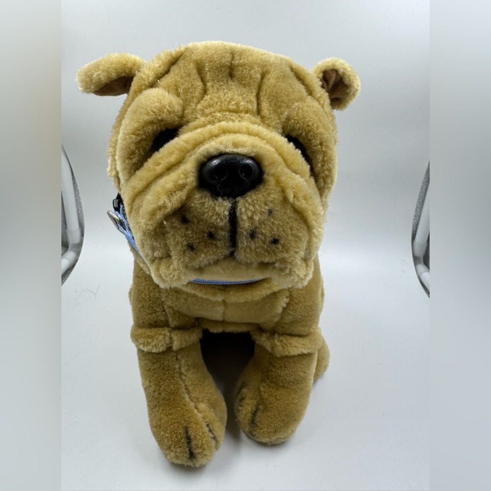 Oculus American Bulldog Dog Collectible Realistic Looking Plush Stuffed Toy